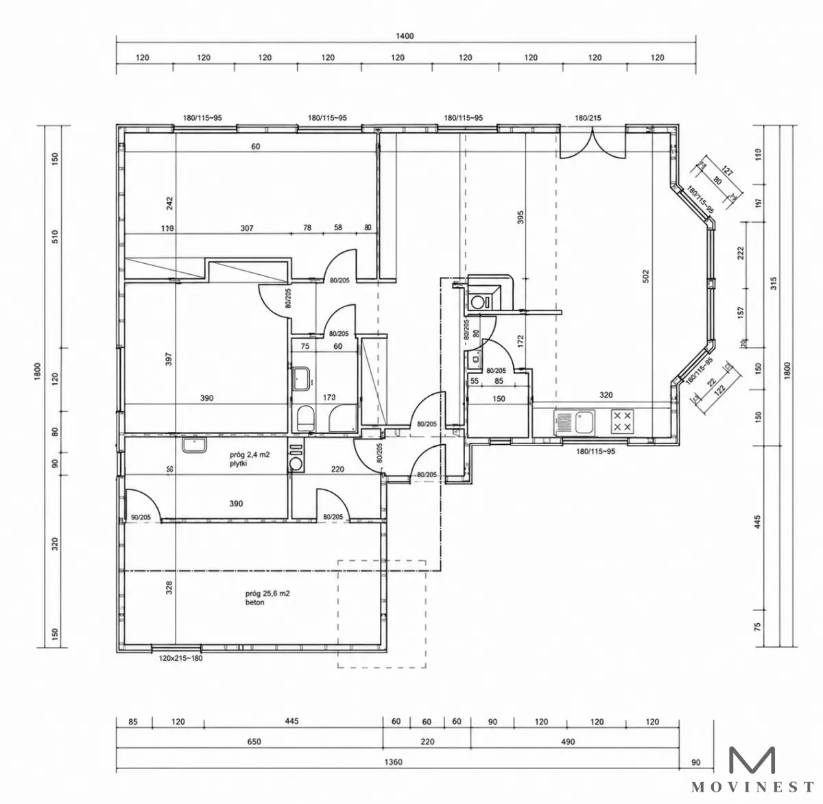 Dom z parkiem na działce 5509 m² w Dąbrowie!