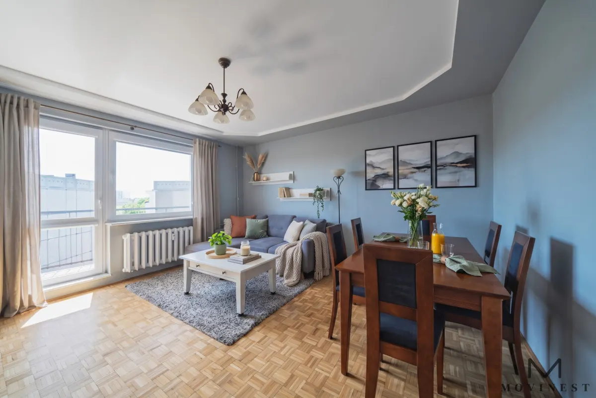 Dwupokojowe mieszkanie z dużym balkonem Batorego