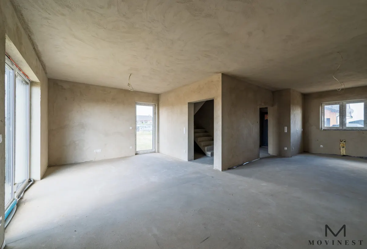 Bliźniak z ogrodem | Rusiborek | 114,18 m²
