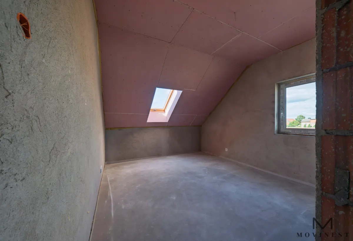 Bliźniak z ogrodem | Rusiborek | 114,18 m²