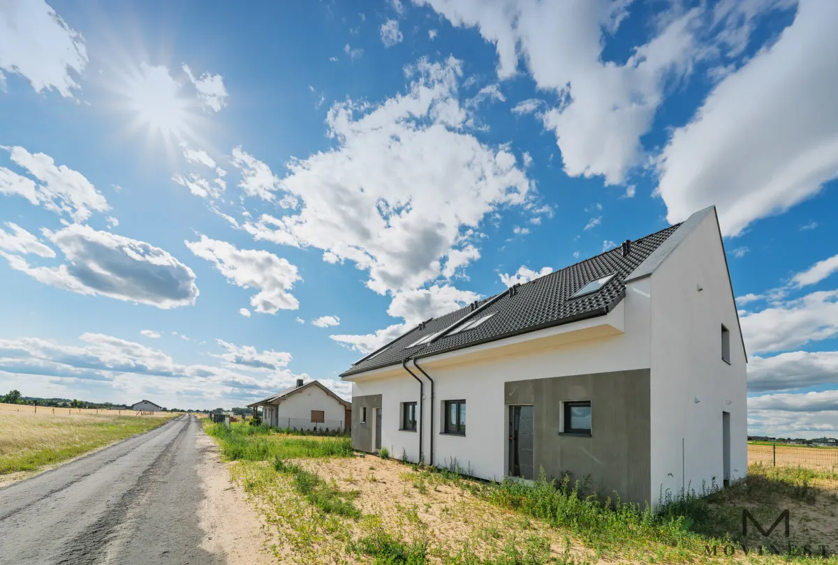 Bliźniak z ogrodem | Rusiborek | 114,18 m²