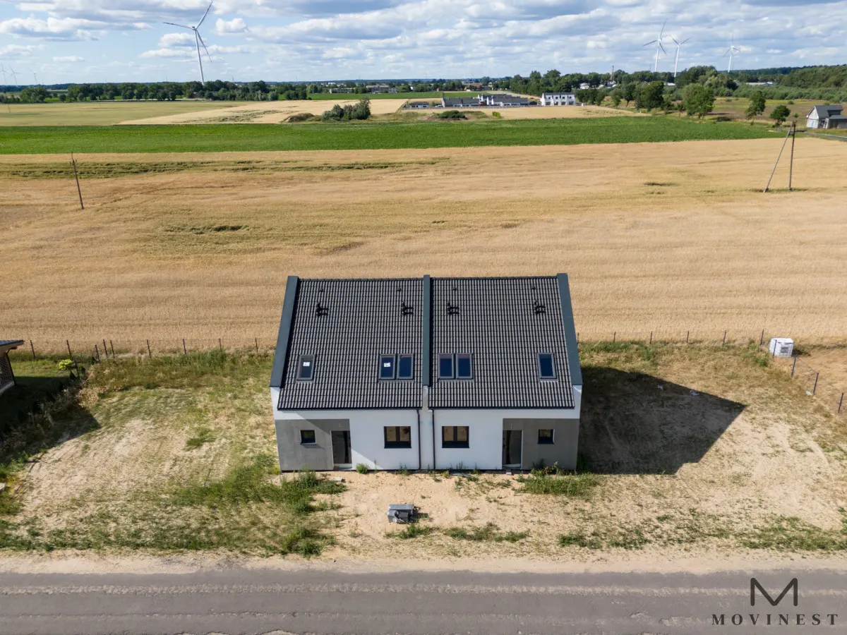 Bliźniak z ogrodem | Rusiborek | 114,18 m²